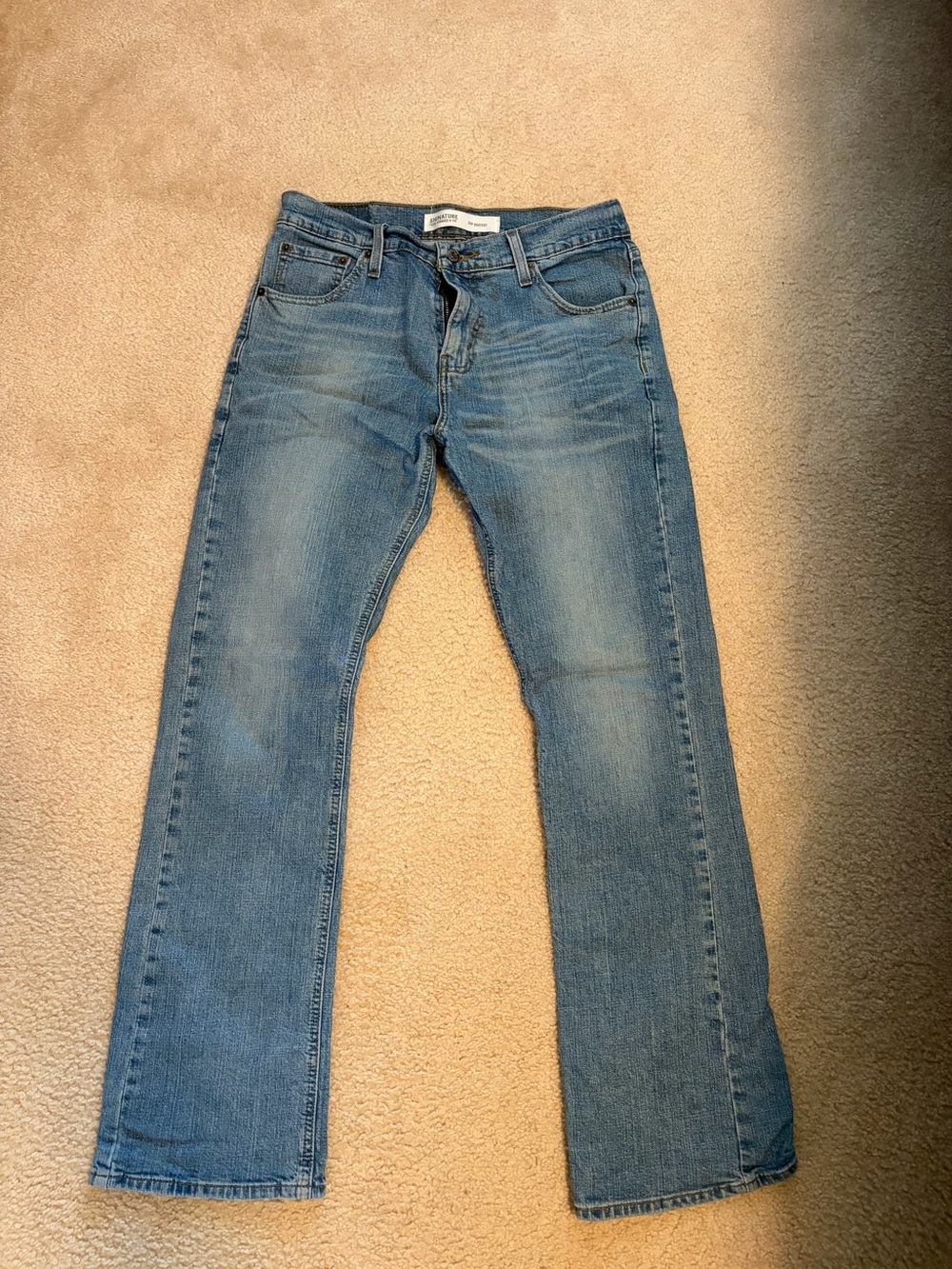 Levi's Men's Light Blue Bootcut Jeans